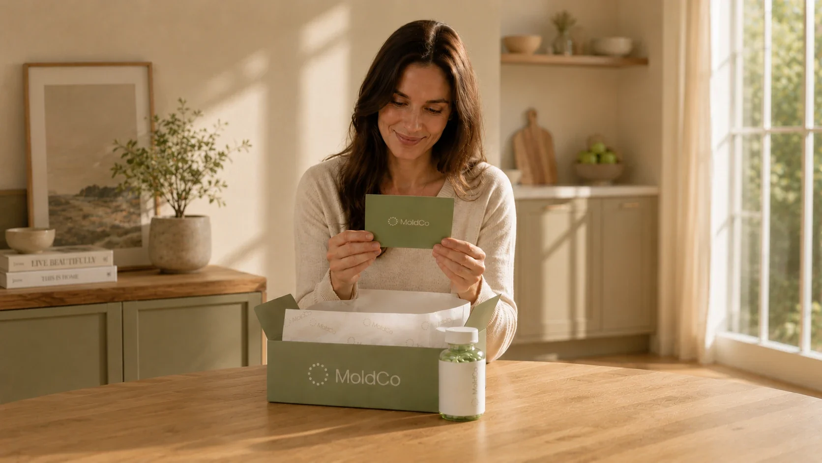 MoldCo provider reviewing a care plan